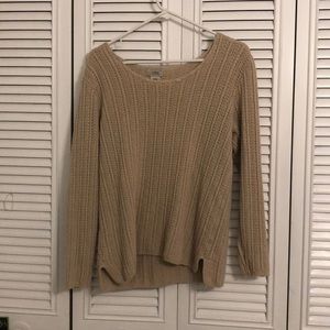 A very cozy knit sweater